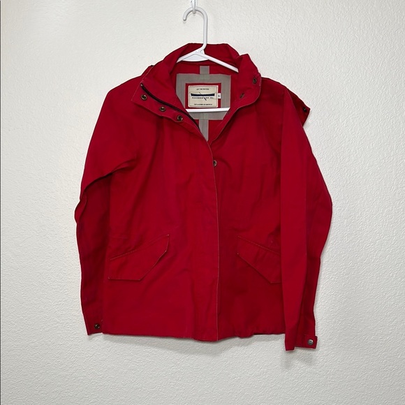 Guideboat Co. Ply The Waters Red Weather Resist Jacket S - Picture 1 of 9